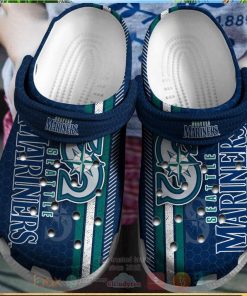 Seattle Mariners Blue Mlb Crocs Clog Shoes