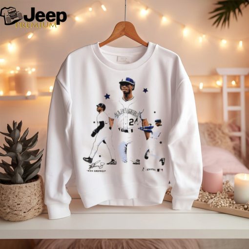 Seattle Mariners Ken Griffey Jr signature stars shirt