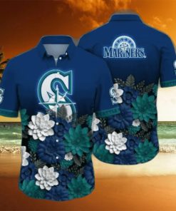 Seattle Mariners MLB Flower Hawaii Shirt And Tshirt For Fans