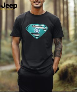 Seattle Mariners Superman logo shirt