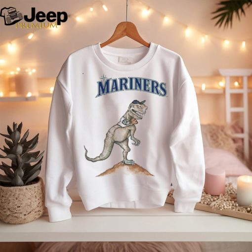 Seattle Mariners Tiny Turnip Toddler TT Rex RagSleeve T Shirt