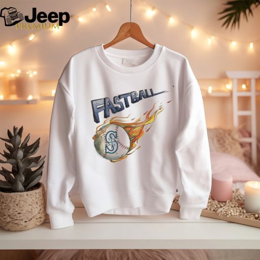 Seattle Mariners Tiny Turnip Youth Fastball Sleeve Raglan T Shirt