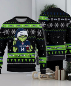 Seattle Seahawks Custom Chrismas Ugly Sweater