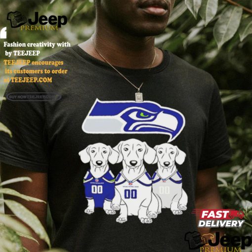 Seattle Seahawks Dachshund Dogs shirt