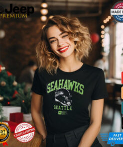 Seattle Seahawks Nike Anthracite Helmet Essential T Shirt