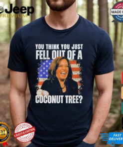 Seattle Storm Gabby Williams Wearing Kamala Harris You Think You Just Fell Out Of A Coconut Tree T shirts