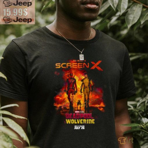 See More In Screen X Deadpool And Wolverine Signature Unisex T Shirt