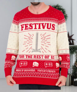 Seinfeld Festivus For The Rest Of Us Pole Ugly Christmas Sweater