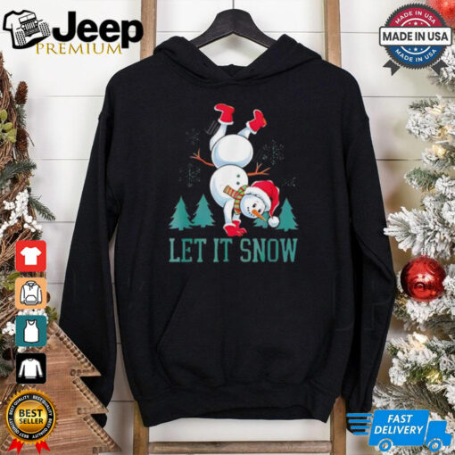 Selected Winter Let It Snow shirt