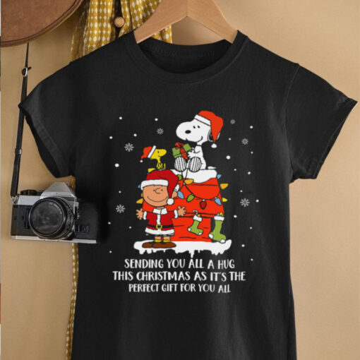 Sending you all a hug this christmas as it’s the perfect gift you all shirt