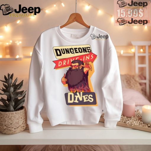 Senshi Dungeons Drive Ins And Dives Shirt