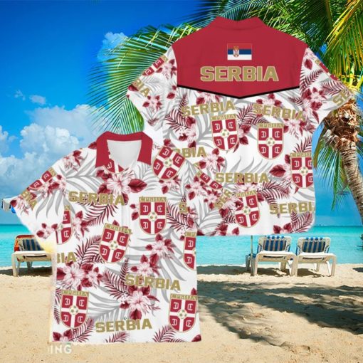 Serbia Football Vamos La Albiceleste Champions World Cup3D Hawaiian Shirt For Fans Men And Women Gift