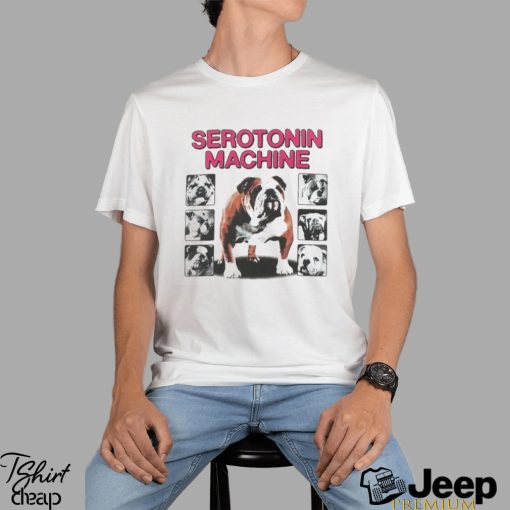 Serotonin Machine Bulldog T shirts