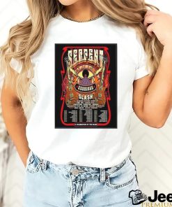 Serpent festival 2024 slash tour a celebration of the blues full line up and schedule list date home decor poster shirt