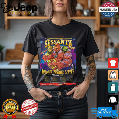 Sessanta V2.0 A 61th Birthday Celebration For Maynard James Keenan 2025 Tour V2.0 With Primus Puscifer And A Perfect Circle Tour Dates List Unisex T Shirt