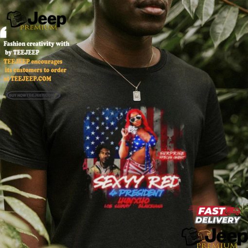 Sexyy Red 4 President Tour Shirt