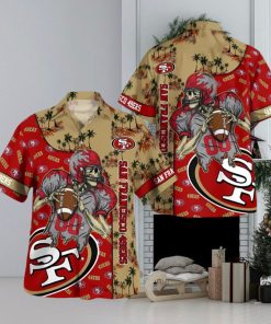 Sf 49ers Comfortable Hawaiian Shirt Gift For Men And Women