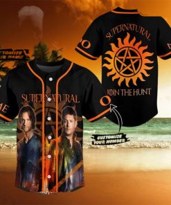 Supernatural Join The Hunt Custom Baseball Jersey