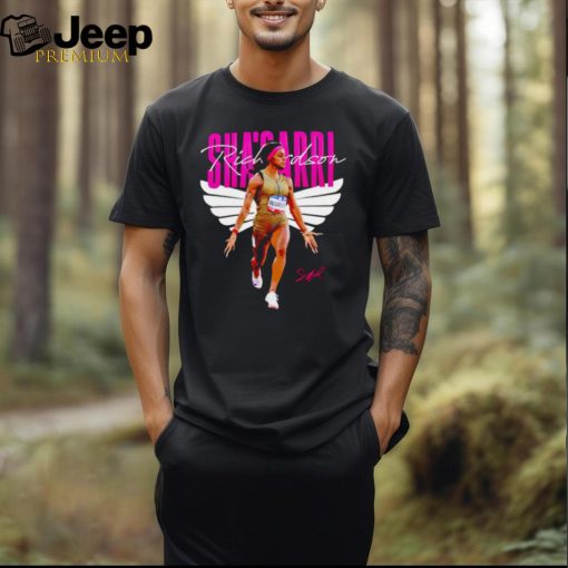 Sha’Carri Shacarri Us track and field signature shirt