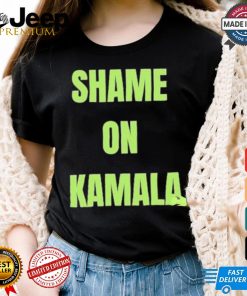 Shame on kamala 2024 T Shirt