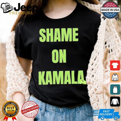 Shame on kamala 2024 T Shirt