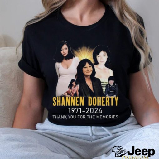 Shannen Doherty 1971 2024 Thank You For The Memories T shirt