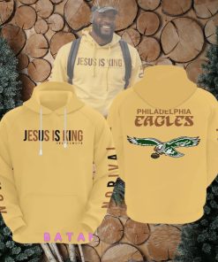 Shaquille Leonard NFL Philadelphia Eagles Jesus is King Hoodie