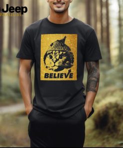 Shark Cat Solana Believe Gold Tee Shirt