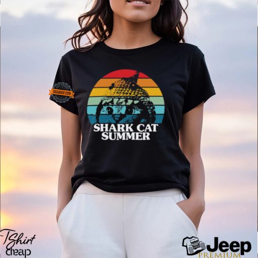 Shark Cat Summer Pride Shirt