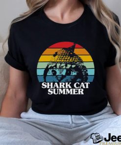 Shark Cat Summer Shirt