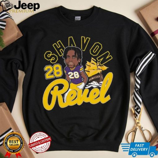 Shavon Revel #28 East Carolina Pirates Signature shirt