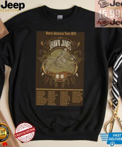 Shawn James North American Tour 2024 Poster shirt