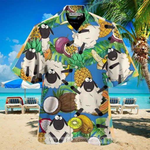 Sheep Love Fruit Hawaiian Shirt