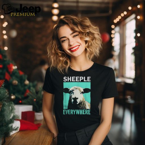 Sheeple Funny Conspiracy Denier Shirt