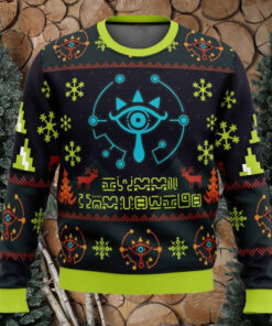 Sheikah Zelda Ugly Christmas Sweater