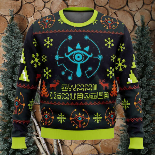 Sheikah Zelda Ugly Christmas Sweater