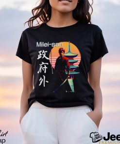 Shogun of Liberty Milei San Samurai shirt