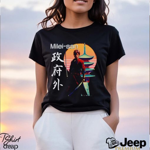 Shogun of Liberty Milei San Samurai shirt