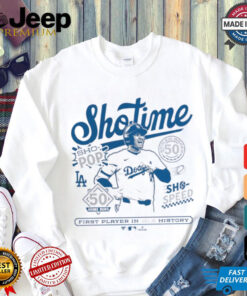 Shohei Ohtani Los Angeles Dodgers 50 50 Club Exclusive T Shirt