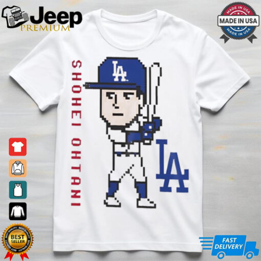 Shohei Ohtani Los Angeles Dodgers 8 bit shirt