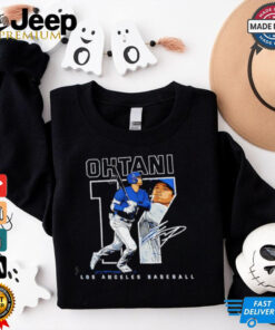 Shohei Ohtani Los Angeles Dodgers MLB signature shirt