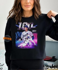 Shohei Ohtani Notches His 100th Career Stolen Base Unisex T Shirt