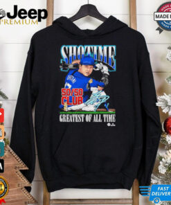 Shohei ohtani 50 50 design 1 blue shirt