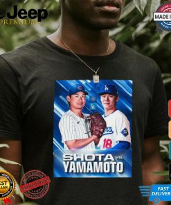 Shota Imanaga vs. Yoshinobu Yamamoto head to head for the first time as Major Leaguers shirt