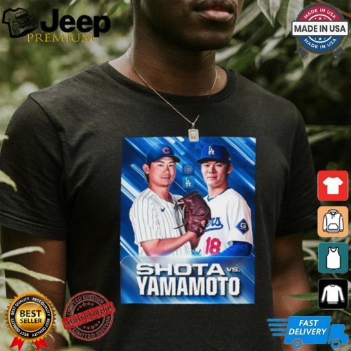 Shota Imanaga vs. Yoshinobu Yamamoto head to head for the first time as Major Leaguers shirt