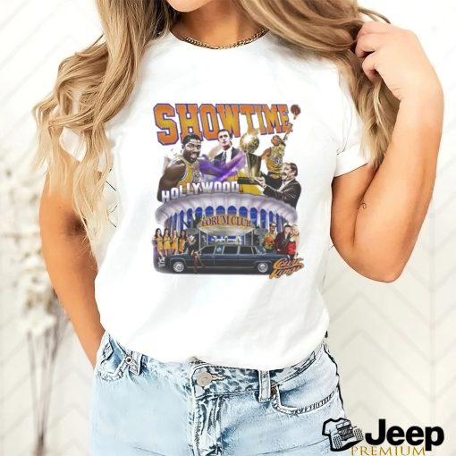 Showtime hollywood forum club Los Angeles Lakers basketball shirt