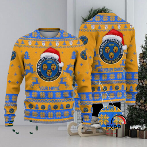 Shrewsbury Town EFL 2024 Ugly Christmas Sweater