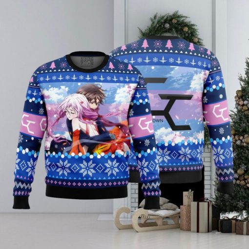 Shuu and Inori Guilty Crown Ugly Christmas Sweater