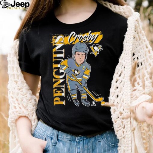 Sidney Crosby Pittsburgh Penguins NHL cartoon shirt