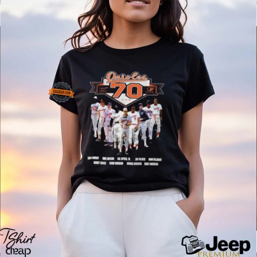 Signature Of Legendary Baltimore Orioles Player Unisex T Shirt